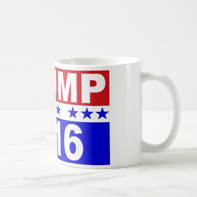 Donald Trump för presidenten 2016 Kaffemugg (Höger)