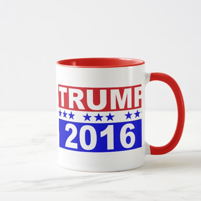 Donald Trump för presidenten 2016 Mugg (Höger)