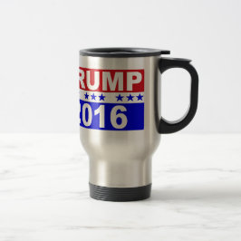 Donald Trump för presidenten 2016 Resemugg