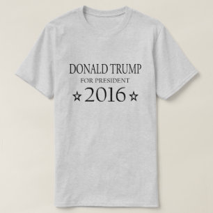 Donald Trump för presidenten 2016 T-shirt