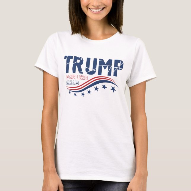 Donald Trump for USA Tee Shirt (Framsida)