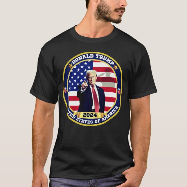 Donald Trump Förenta staterna T Shirt (Framsida)