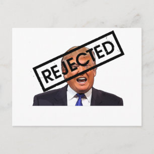 Donald Trump: FÖRKASTAD!! Vykort