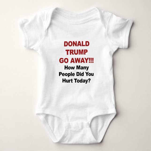 Donald Trump Försvinn T Shirt (Framsida)