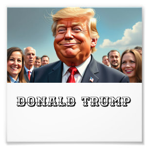 Donald Trump Fototryck