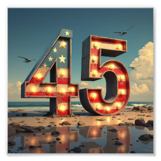 Donald Trump Fototryck