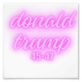 Donald Trump Fototryck