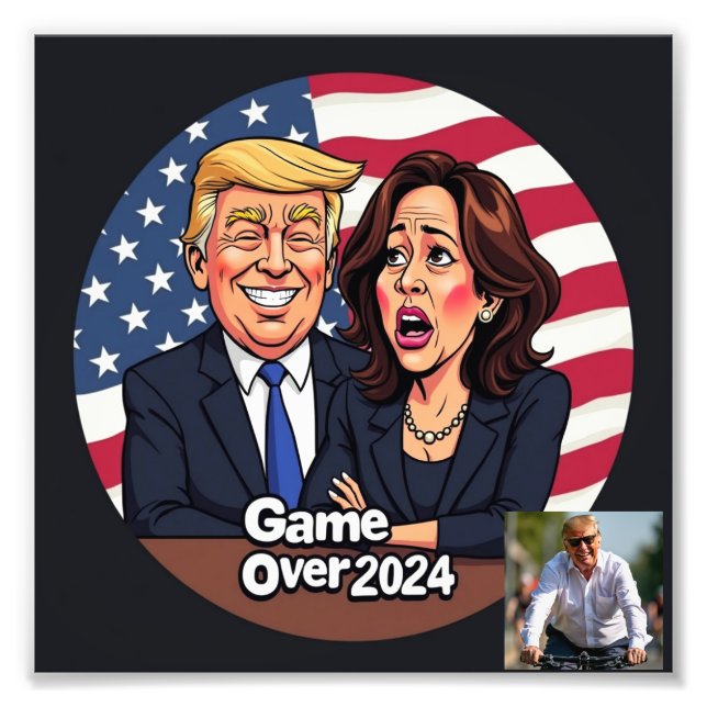 Donald Trump Fototryck (Framsidan)