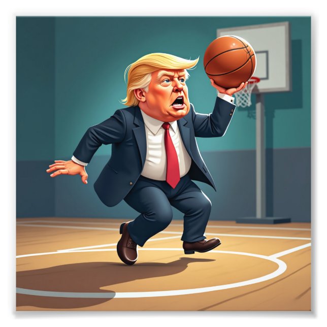 Donald Trump Fototryck (Framsidan)