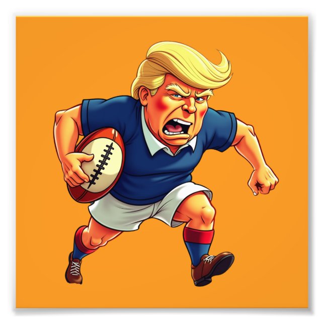 Donald Trump Fototryck (Framsidan)