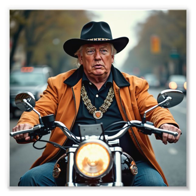 Donald Trump Fototryck (Framsidan)