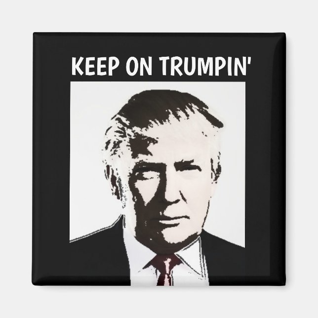 DONALD TRUMP FRIDGE MAGNETS, FUNNY MAGNET (Framsidan)