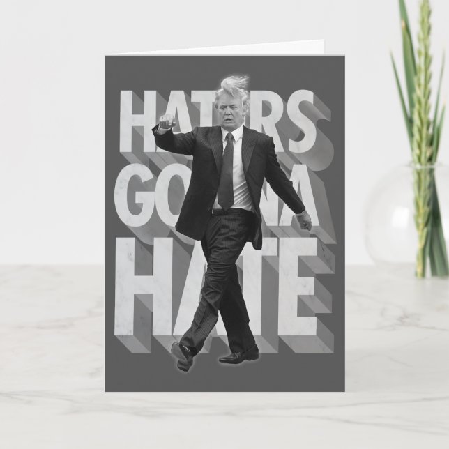 Donald Trump Funny Birthday Card Kort (Framsida)