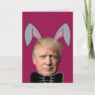 DONALD TRUMP FUNNY PÅSK CARDS KORT