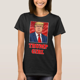 Donald Trump Girl Funny Underbar America President T Shirt