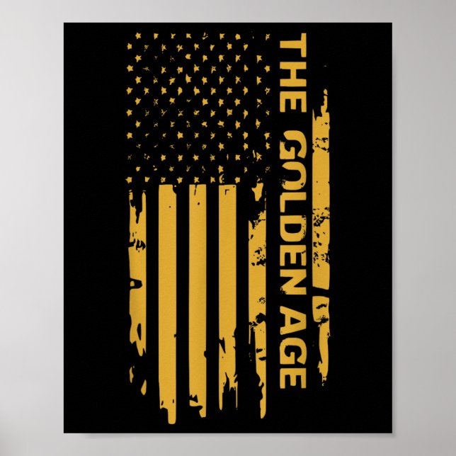 Donald Trump Golden Age börjar Höger nr Poster (Framsidan)