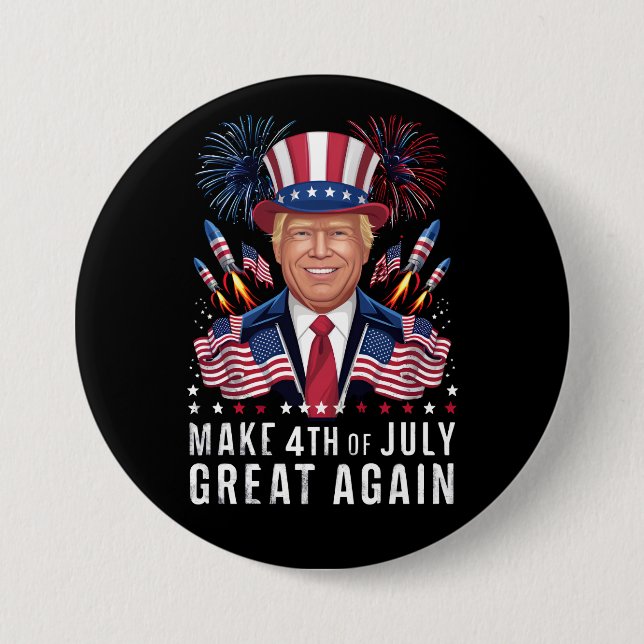 Donald Trump gör 4 juli fantastiskt igen Knapp (Framsida)