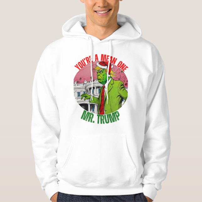 DONALD TRUMP - GÖR CHRISTMAS UNDERBART IGEN HOODIE (Framsida)