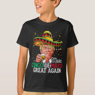 Donald Trump Gör Cinco De Mayo Underbar igen Sombe T Shirt