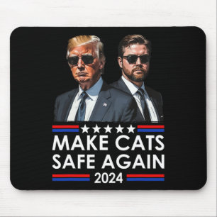 Donald Trump gör katter Säkra igen 2024 Debatation Musmatta