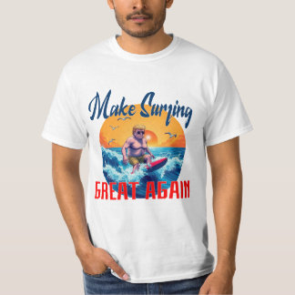 Donald Trump "Gör surfing Underbar igen" T Shirt