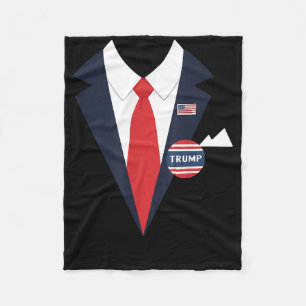 Donald Trump Halloween Costume Funny Kids Kostym Fleecefilt