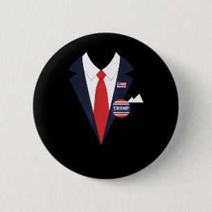 Donald Trump Halloween Costume Funny Kids Kostym Knapp