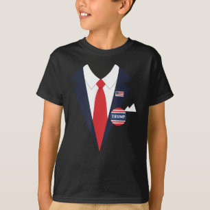 Donald Trump Halloween Costume Funny Kids Kostym T Shirt