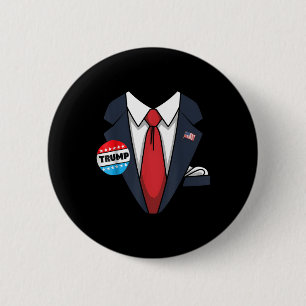 Donald Trump Halloween Costume Kostym för Småbarn Knapp