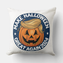 Donald Trump Halloween Pumpkin Dekorativ kudde: Ny Kudde