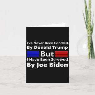 Donald Trump har aldrig skådat mig, men jag har va Kort