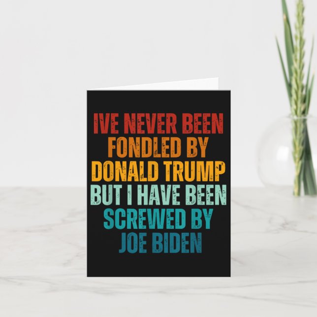 Donald Trump har aldrig skållats av Kort (Framsida)