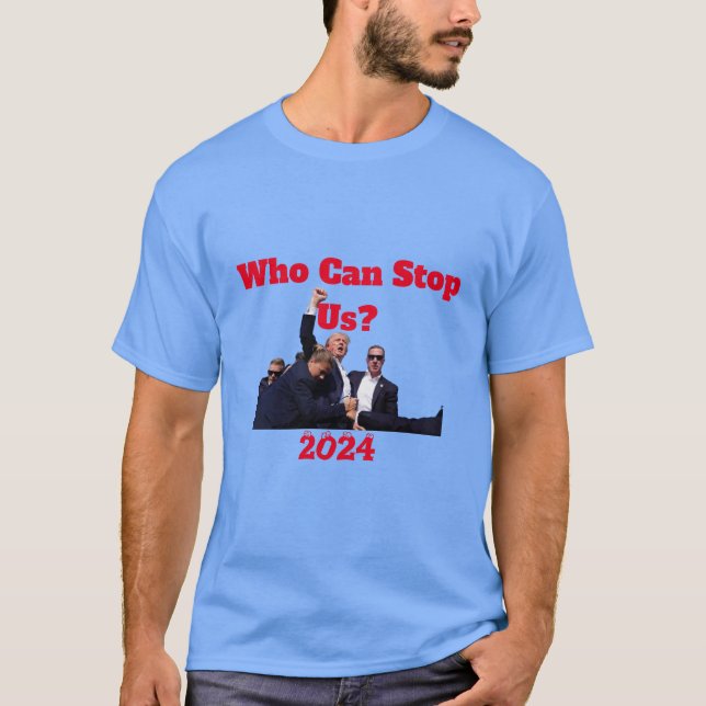 Donald Trump har shot T Shirt (Framsida)