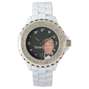 Donald Trump - hebréiska tal Armbandsur