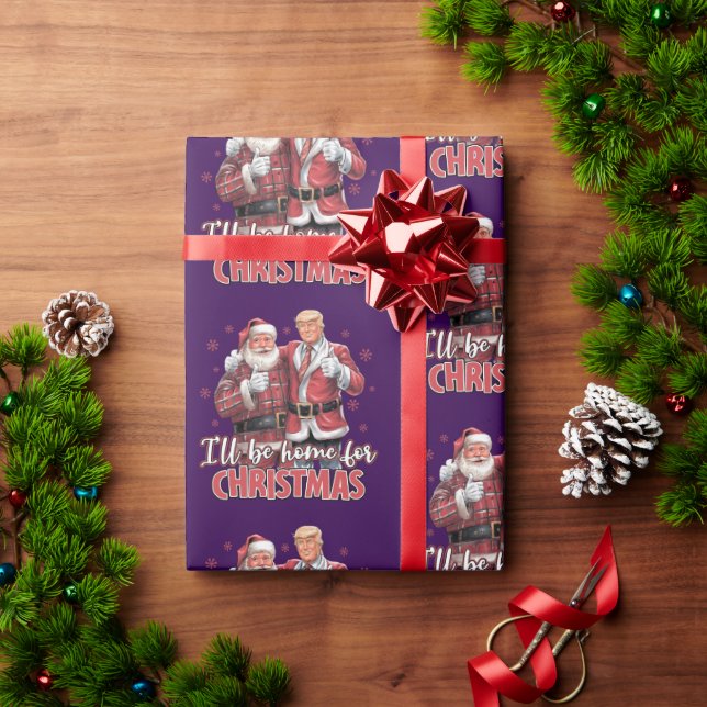 Donald Trump Hemma till jul Presentpapper (Julgåva)