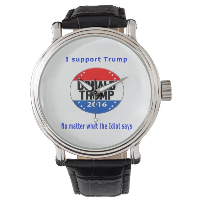 Donald trump humor armbandsur (Framsida)