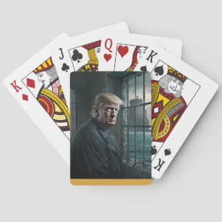 Donald Trump i Alcatraz-fängelset Casinokort