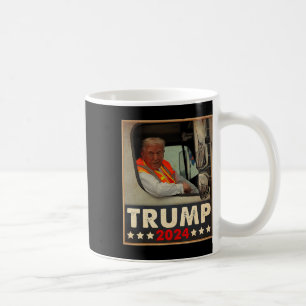 Donald Trump i Sopor Lastbil Team Sopor för Tru Kaffemugg