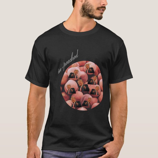 Donald Trump Impeachment Meme T Shirt (Framsida)