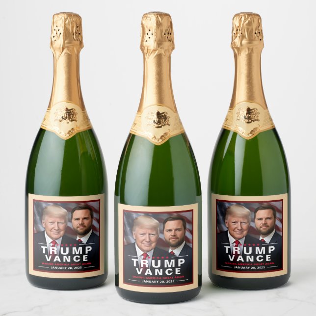 Donald Trump Inauguration Champagne Victory Guld (Flaskor)