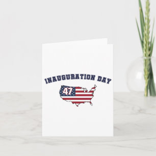 Donald Trump Inauguration Dag 47:e presidenten för Kort