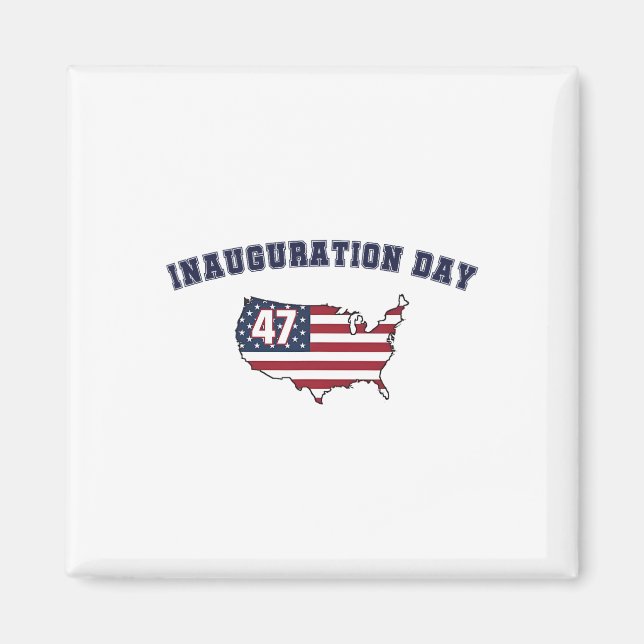 Donald Trump Inauguration Dag 47:e presidenten för Magnet (Framsidan)