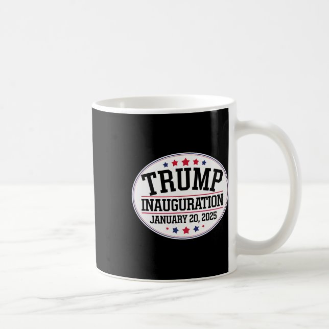 Donald Trump Inauguration Day 2025 1 Kaffemugg (Höger)