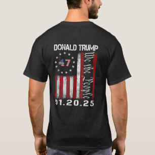 Donald Trump Inauguration Day 2025 47:e presidente T Shirt