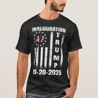 Donald Trump Inauguration Day 2025 47:e presidente T Shirt