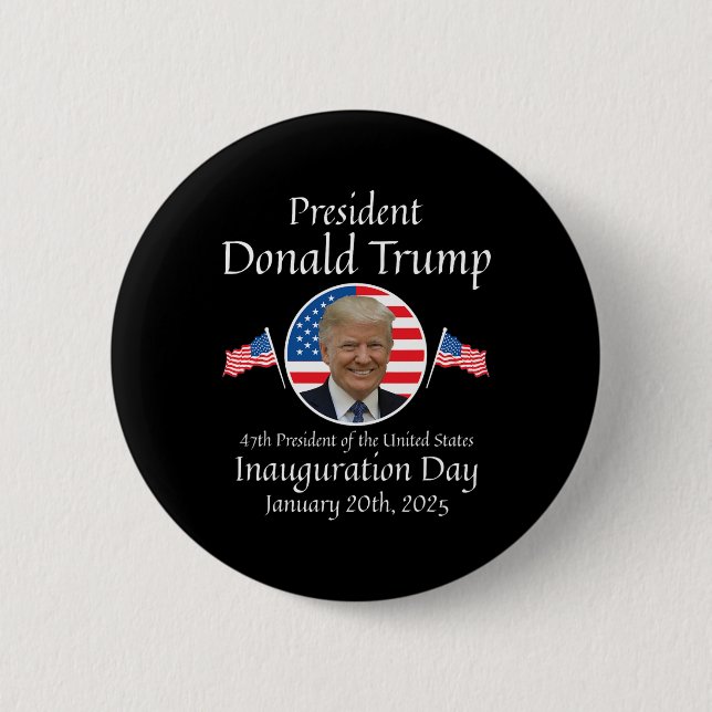 Donald Trump Inauguration Day 2025 47:e USA:s pres Knapp (Framsida)