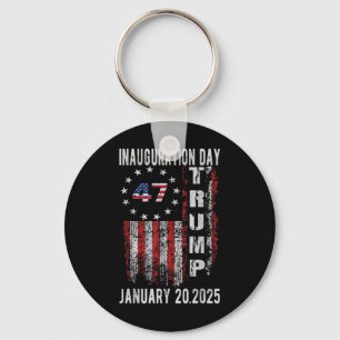 Donald Trump Inauguration Day 2025 47 Trump 202 Nyckelring