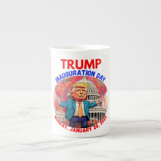 DONALD TRUMP INAUGURATION DAY 2025 BENPORSLIN MUGG (Framsidan)