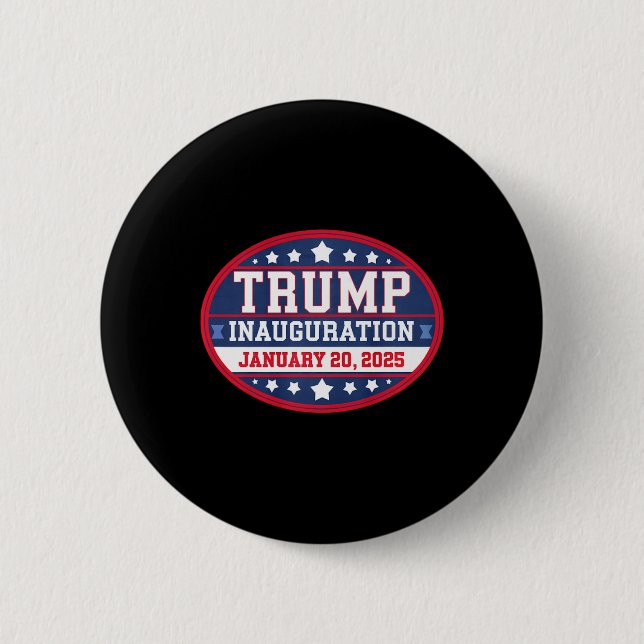 Donald Trump Inauguration Day 2025 Knapp (Framsida)