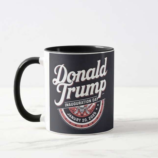 Donald Trump Inauguration Day 2025 Mugg (Vänster)